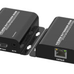 POWERTECH HDMI video extender CAB-H148 μέσω καλωδίου RJ45, 1080p, 60m - 5210131064702
