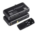 HDMI switch CAB-H150 με τηλεχειριστήριο, 4 σε 1, 4K/60Hz, μαύρο - 5210131067727