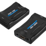 Αντάπτορας SCART σε HDMI CAB-H152, 10.2Gbps, NTSC & PAL, μαύρος - 5210131067741