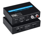 POWERTECH converter CAB-H154 από HDMI σε HDMI, 3.5mm & 2x RCA, 4K - 5210131067567