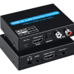 POWERTECH converter CAB-H154 από HDMI σε HDMI, 3.5mm & 2x RCA, 4K - 5210131067567