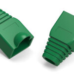 POWERTECH κάλυμμα για βύσμα δικτύου RJ45 CAB-N285 πράσινο, 10τμχ - 5210131053973