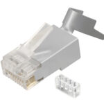 POWERTECH βύσμα RJ45 Cat 6a CAB-N286, copper, open type, 1.2mm, 10τμχ - 5210131053942