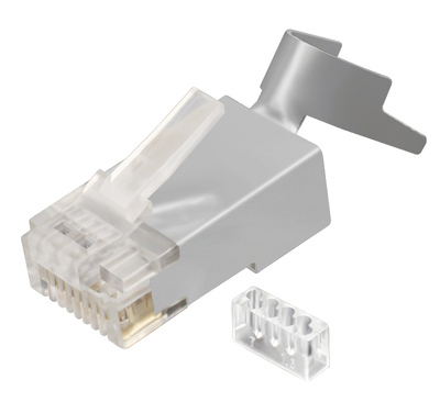 CAB-N286 POWERTECH βύσμα RJ45 Cat 6a CAB-N286, copper, open type, 1.2mm, 10τμχ - 5210131053942 - Image 1