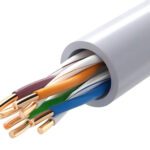 POWERTECH καλώδιο δικτύου CAB-N287, Cat 5e U/UTP, CCA, 26AWG, 100m, γκρι - 5210131060247