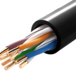POWERTECH καλώδιο δικτύου CAB-N289, Cat 5e U/UTP, CCA 26AWG, 100m, μαύρο - 5210131060261