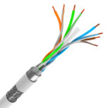 POWERTECH καλώδιο δικτύου CAB-N298, Cat 6 S/FTP, CCA, 24AWG, 305m, γκρι - 5210131063415