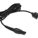 POWERTECH καλώδιο τροφοδοσίας USB CAB-U147, 10.3x5mm, 1m, μαύρο - 5210131048962
