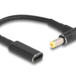 POWERTECH καλώδιο τροφοδοσίας CAB-UC070, USB-C σε Acer 5.5x1.7mm, μαύρο - 5210131071922