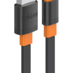 CELEBRAT καλώδιο micro USB σε USB CB-33M, flat, 2.1A, 1m, μαύρο - 6925146983113
