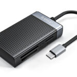 ORICO card reader CL4T-C3 για Micro SD/SD/CF/MS, USB-C, μαύρο - 6936761824187