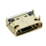 HDMI Connector Mini C TYPE1, Copper, Gold -