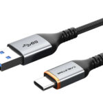 CABLETIME καλώδιο USB-C σε USB CT-AMCMG1, 3A, 5Gbps, 1m, μαύρο - 5210131075081
