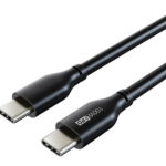CABLETIME καλώδιο USB-C CT-CM100, 100W PD, E-MARK, 2m, μαύρο - 5210131064986