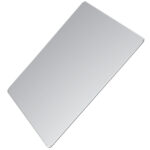 CABLETIME μεταλλικό mouse pad CT-MP24-AS, 246x202x2mm, ασημί & μαύρο - 5210131056158