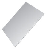 CABLETIME μεταλλικό mouse pad CT-MP24-AS, 246x202x2mm, ασημί & μαύρο - 5210131056158