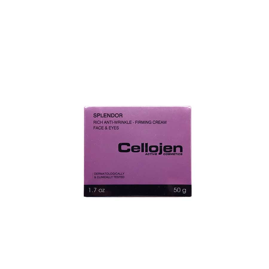 Cellogen-Splendor-Rich-Antiwrinkle-Firming-creama-faceeyes-1 Αντιγηραντική Κρέμα Προσώπου και Ματιών Cellojen Splendor Rich Anti-Wrinkle-Firming Face and Eyes Cream 50g - Image 1