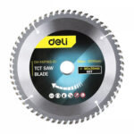 DELI δίσκος κοπής ξύλου DH-MJP185-E1, 60 δόντια, 185mm, 8200rpm - 6975495593662