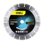 DELI δίσκος κοπής διαμαντέ DH-SQP230-E1, δομικών υλικών, 230mm, 6600rpm - 6975495593570