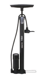 DELI τρόμπα χειρός DL-QT002 με μανόμετρο, 120PSI, μαύρη - 6975495595130 - Image 2