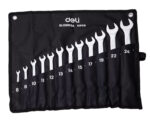 DELI σετ γερμανοπολύγωνα κλειδιά DL130012A, 6-24mm, 12τμχ - 6973107486425 - Image 2