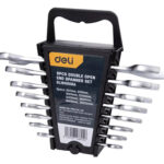 DELI σετ γερμανικά κλειδιά DL160008A, 6x7-20x22mm, 8τμχ - 6973107486456