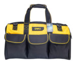 DELI τσάντα εργαλείων ώμου DL430118, 43 x 20 x 29cm, μαύρη - 6974173017261