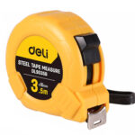 DELI μέτρο DL9035B, με κλείδωμα & clip ζώνης, 3.5m x 16mm - 6973107486920