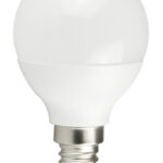 POWERTECH LED λάμπα mini globe E14-010, 7W, 4000K, E14, 600lm - 5210131075364