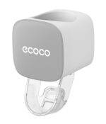 ECOCO διανεμητής οδοντόκρεμας E24024, 5.5x5.5x9.1cm, γκρι - 6974710174075 - Image 2
