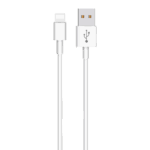 EGOBOO ChargeFlow Cable USB-A to Lightning, 1m, White