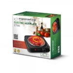Esperanza EKH012K Επιτραπέζια Εστία Μονή Μαύρη - Image 3