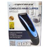 Κουρευτική Μηχανή Esperanza Hair Clipper Apollo EBC004 Black Blue