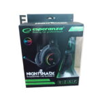 Esperanza Nightshade Over Ear Gaming Headset με σύνδεση 3.5mm / USB