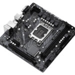 ASROCK μητρική H610M-HVS, 2x DDR4, s1700, USB 3.2 Gen1, mATX - 4710483936678