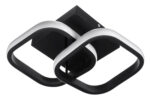 POWERTECH LED φωτιστικό οροφής HLL-0079, 20W, 4000K, 24x20cm, μαύρο - 5210131056684