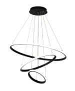 POWERTECH LED φωτιστικό οροφής HLL-0105, 44W, 4000K, 60x60cm, μαύρο - 5210131065297 - Image 2