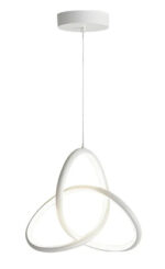 POWERTECH LED φωτιστικό οροφής HLL-0121, 15W, 4000K, Φ22cm x 1m, λευκό - 5210131075463