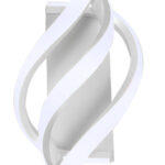 POWERTECH LED φωτιστικό τοίχου HLL-0168, 12W, 4000K, 960lm, λευκό - 5210131091388