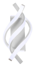 POWERTECH LED φωτιστικό τοίχου HLL-0168, 12W, 4000K, 960lm, λευκό - 5210131091388