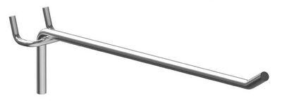 HOOK-10-5 Γάντζος μονός HOOK-10-5 για διάτρητο stand, μεταλλικός, 10cm, 5τμχ - 5210131068243 - Image 1
