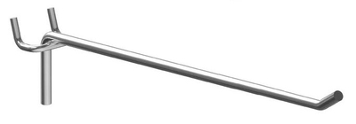 HOOK-20-5 Γάντζος μονός HOOK-20-5 για διάτρητο stand, μεταλλικός, 20cm, 5τμχ - 5210131068267 - Image 1