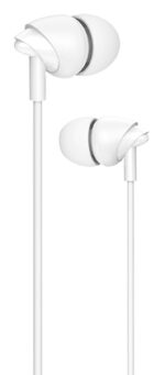 USAMS earphones με μικρόφωνο EP-39, 3.5mm σύνδεση, Φ10mm, 1.2m, λευκά - 6958444983851