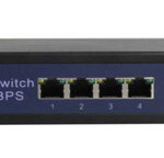 LONGSE PoE switch HT412, 4x LAN port & 2x WAN port, 10/100Mbps - 5210131084694
