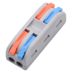POWERTECH κλέμα σύνδεσης καλωδίων HUH-0090, 2 θέσεων, 0.08mm-4mm², 10τμχ - 5210131058466