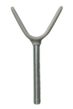 C-TECH βάση στήριξης προστατευτικής πόρτας HUH-0122, 60mm, γκρι - 5210131073629