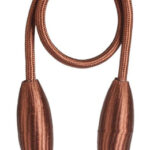 ROXXANI δέστρα κορδόνι HUH-0142 για κουρτίνες, 55cm, καφέ - 5210131076927