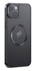 USAMS θήκη Geying US-BH856 για iPhone 15 Plus, διάφανη/μαύρη - 6958444907260