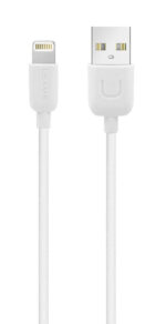 USAMS καλώδιο Lightning σε USB US-SJ097, 2.1A, 1m, λευκό - 6958444936246 - Image 2