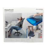 InnovaGoods Hexafresh Ανατομικό Μαξιλάρι Καθίσματος από Gel Σιλικόνης σε Σχέδιο Κηρήθρας - Image 3